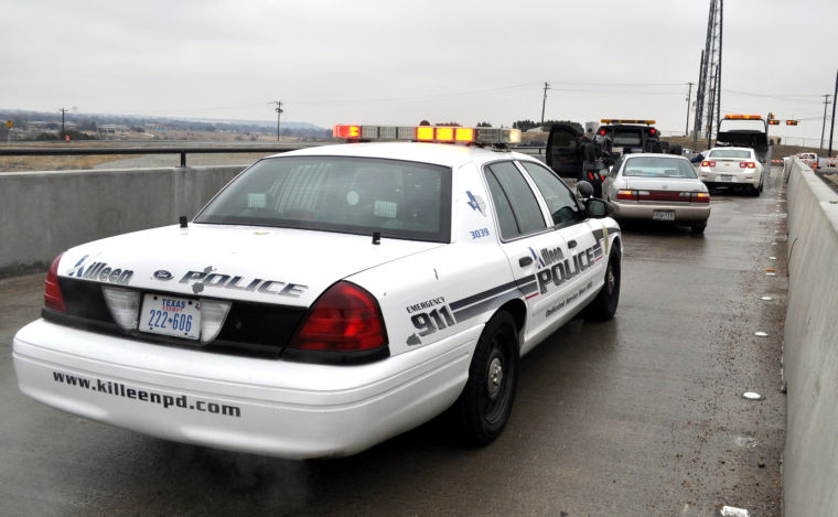 Icy roads cause accidents